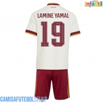 Camisa de time de futebol Espanha Lamine Yamal #19 Replicas 2º Equipamento Infantil Mundo 2026 Manga Curta (+ Calças curtas)